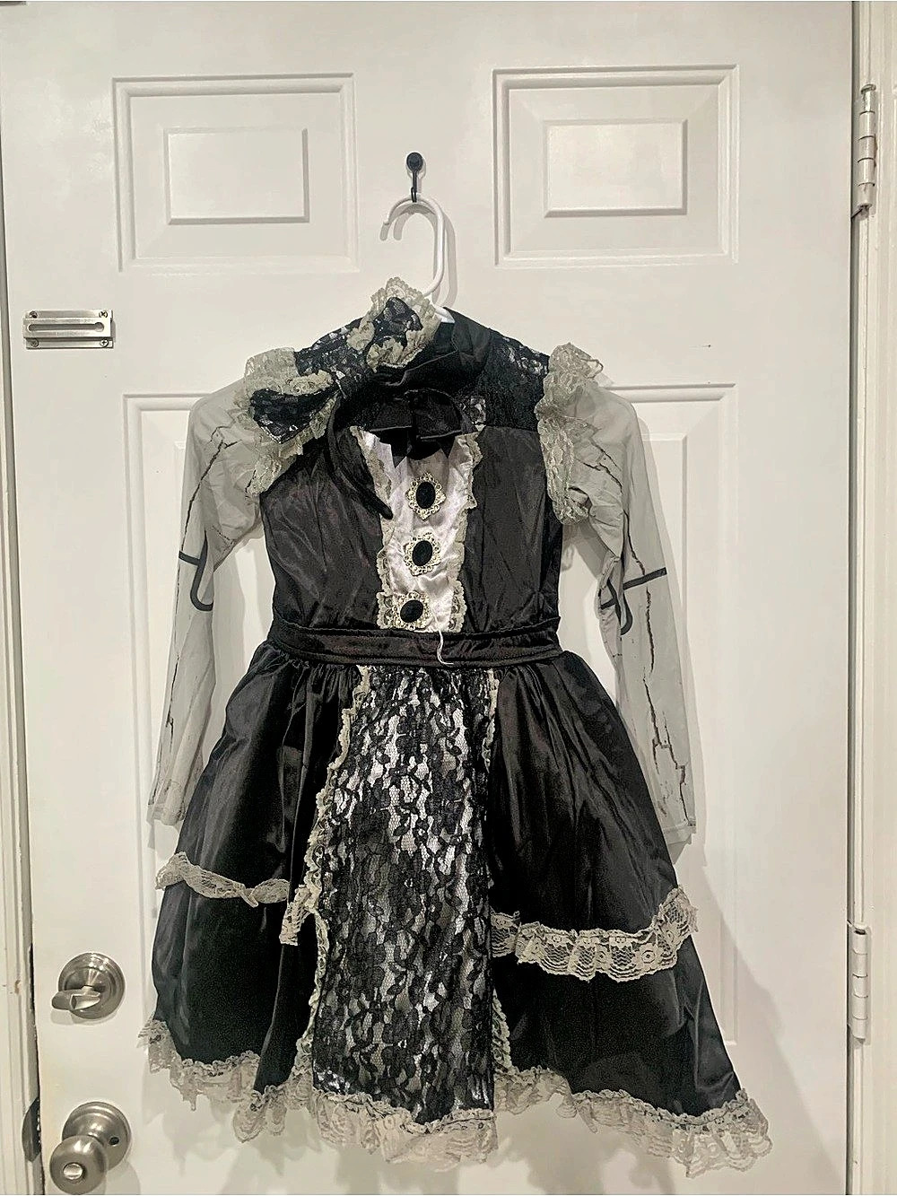Spirit Halloween Broken Doll Costume Girls- Small